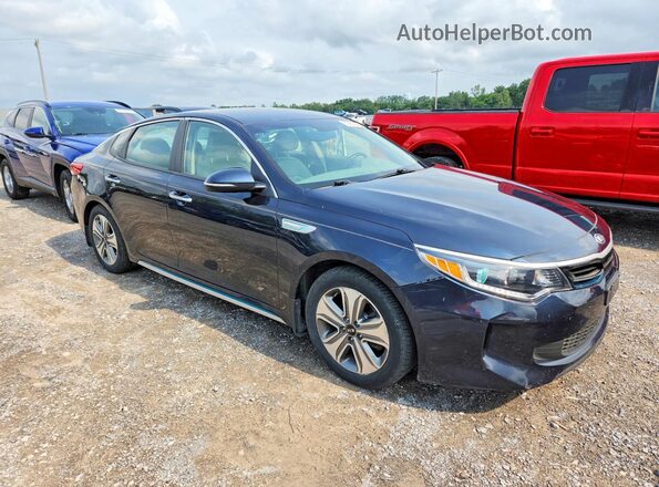 KNAGV4LD1H5013910 2017 KIA OPTIMA Blue Przód prawy