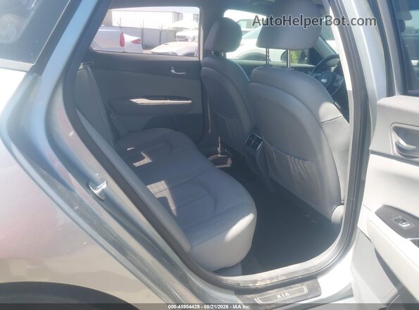 KNAGV4LD4H5007616 2017 KIA OPTIMA PLUG-IN HYBRID Gray VIN კოდის სტიკერის ხედი