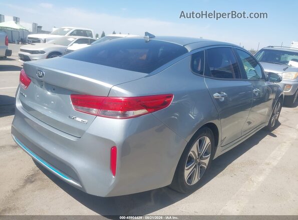 KNAGV4LD4H5007616 2017 KIA OPTIMA PLUG-IN HYBRID Gray უკანა მარჯვენა
