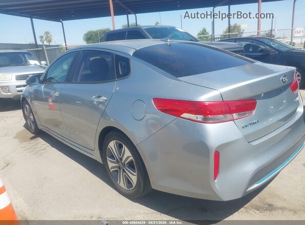 KNAGV4LD4H5007616 2017 KIA OPTIMA PLUG-IN HYBRID Gray უკანა მარცხენა