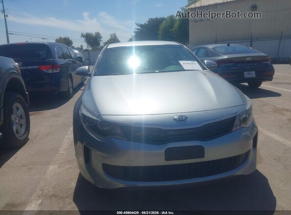KNAGV4LD4H5007616 2017 KIA OPTIMA PLUG-IN HYBRID Gray ხელსაწყოთა პანელის ხედი