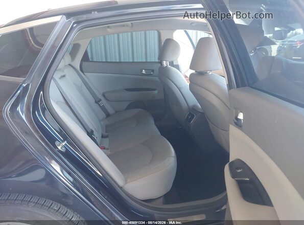 KNAGV4LD6H5011022 2017 KIA OPTIMA PLUG-IN HYBRID Blue VIN კოდის სტიკერის ხედი