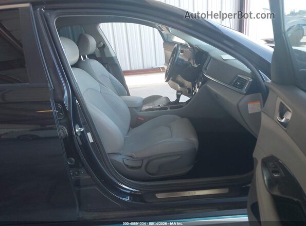 KNAGV4LD6H5011022 2017 KIA OPTIMA PLUG-IN HYBRID Blue წინა სალონის ხედი