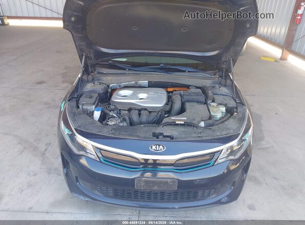 KNAGV4LD6H5011022 2017 KIA OPTIMA PLUG-IN HYBRID Blue უკანა ხედი