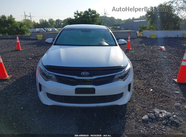 KNAGV4LD6H5012901 2017 KIA OPTIMA PLUG-IN HYBRID White ხელსაწყოთა პანელის ხედი