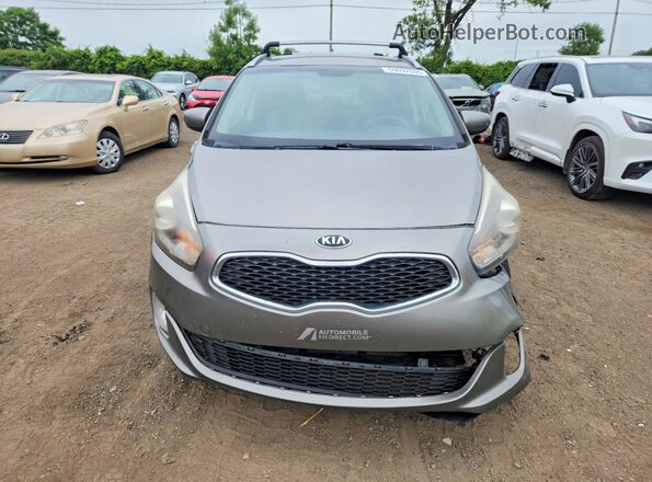 KNAHT8A39G7126003 2016 KIA RONDO Gray Front view