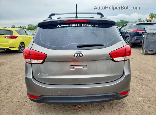 KNAHT8A39G7126003 2016 KIA RONDO Gray Rear view