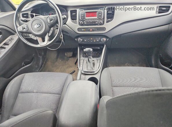 KNAHT8A39G7126003 2016 KIA RONDO Gray Dashboard view