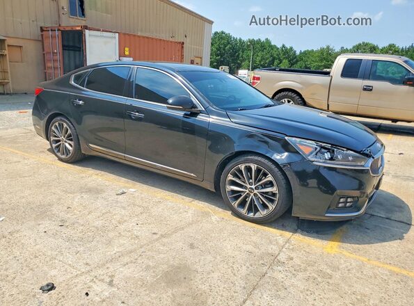 KNALC4J10H5069298 2017 KIA CADENZA Black Передня права чверть