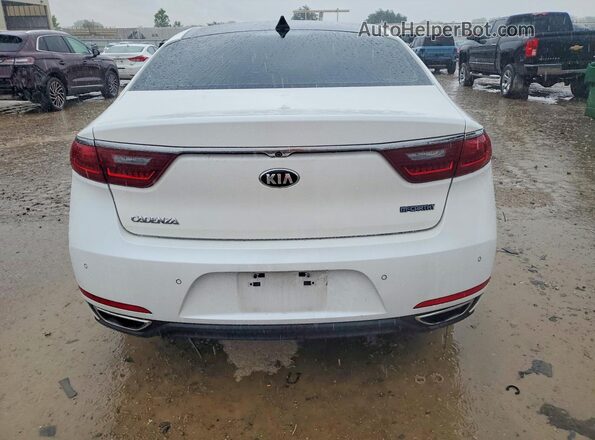 KNALC4J10K5173152 2019 KIA CADENZA White Rear view