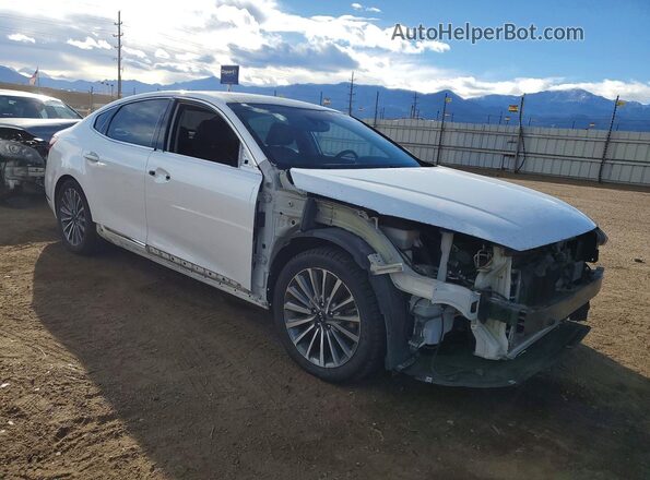 KNALC4J17H5069105 2017 KIA CADENZA White Front right