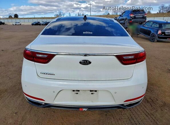 KNALC4J17H5069105 2017 KIA CADENZA White Rear view