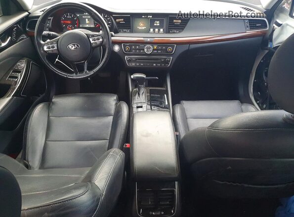 KNALC4J17H5069105 2017 KIA CADENZA White Dashboard view