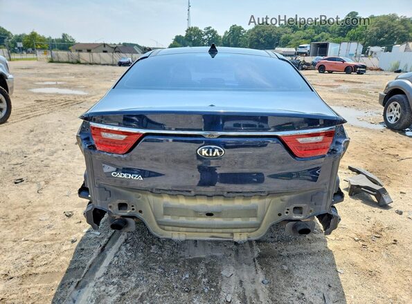 KNALC4J18J5098571 2018 KIA CADENZA Blue Rear view