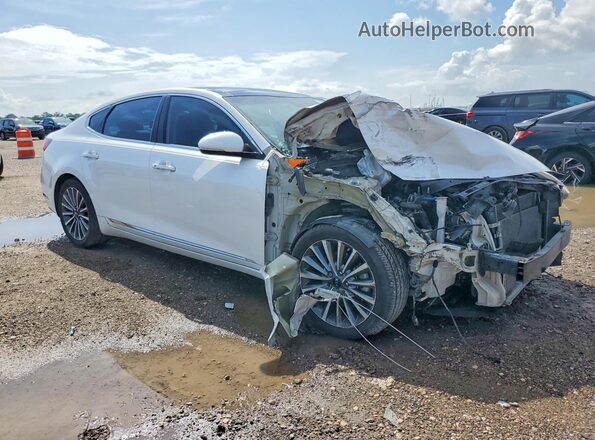 KNALC4J19H5045940 2017 KIA CADENZA White Առջևի աջ