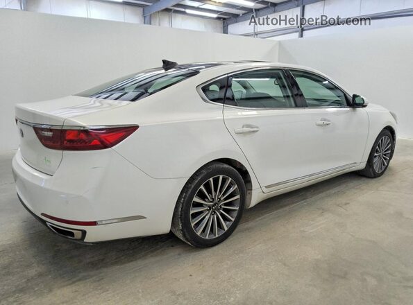 KNALC4J19H5082101 2017 KIA CADENZA White Задня права чверть