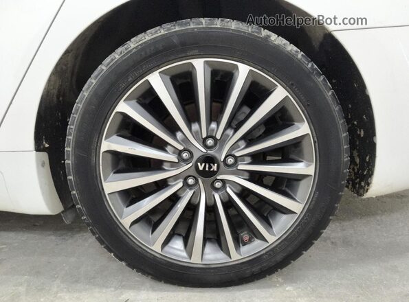 KNALC4J19H5082101 2017 KIA CADENZA White Панорамний вид салону 360°