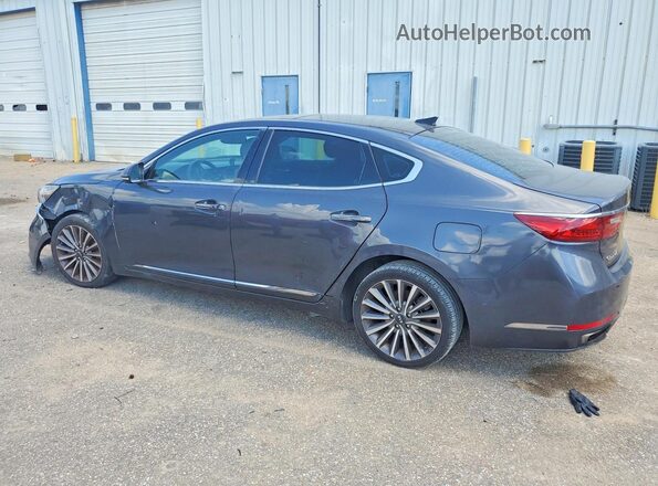 KNALC4J1XH5042299 2017 KIA CADENZA Black Հետևի աջ