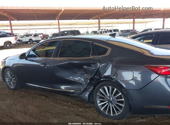 KNALC4J1XH5084620 2017 KIA CADENZA Gray Դիմացի տեսք