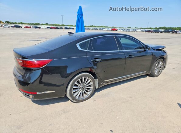 KNALC4J1XH5089851 2017 KIA CADENZA Black Trasero derecho