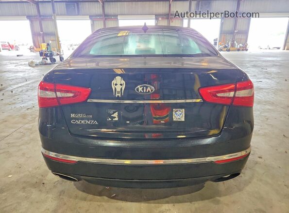 KNALN4D73G5221454 2016 KIA CADENZA Черный Вид сзади