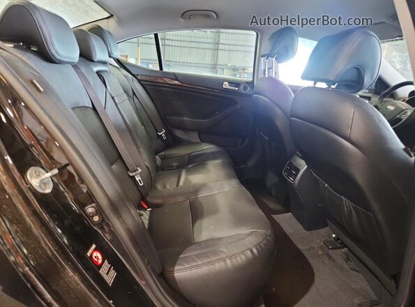 KNALN4D73G5221454 2016 KIA CADENZA Черный Вид задних сидений