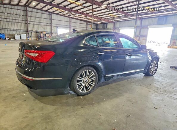 KNALN4D73G5221454 2016 KIA CADENZA Черный Задняя правая четверть