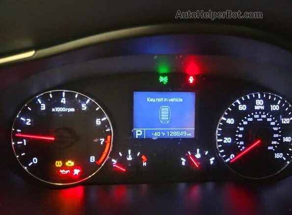 KNALN4D73G5221454 2016 KIA CADENZA Черный Вид щитка приборов