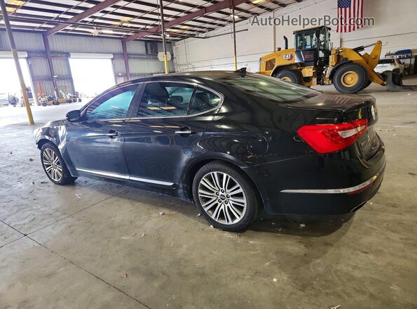 KNALN4D73G5221454 2016 KIA CADENZA Черный Задняя левая четверть