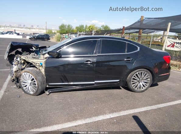 KNALN4D74G5214500 2016 KIA CADENZA Black Vista interior trasera