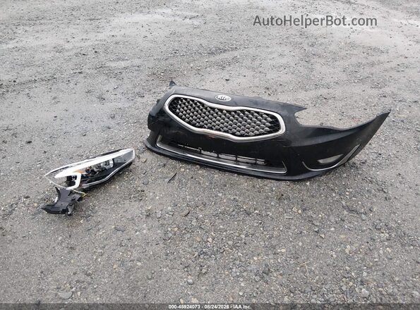 KNALN4D75G5215221 2016 KIA CADENZA Black Vista del cuadro de instrumentos