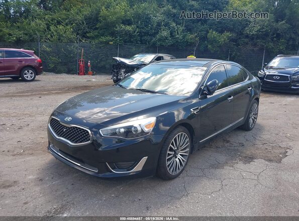 KNALN4D76G5207337 2016 KIA CADENZA Black Przód lewy