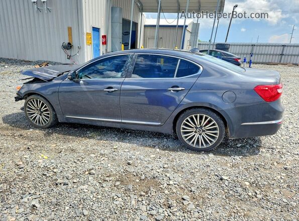 KNALN4D76G5221268 2016 KIA CADENZA Black Trasero izquierdo