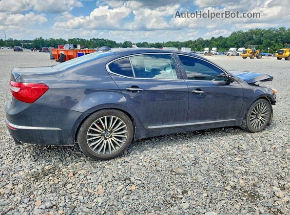 KNALN4D76G5221268 2016 KIA CADENZA Black Trasero derecho