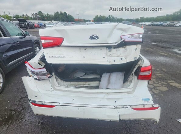 KNALN4D79G5206201 2016 KIA CADENZA White Widok z tyłu
