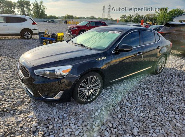 KNALN4D79G5212984 2016 KIA CADENZA Black Rear left