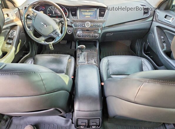 KNALN4D79G5212984 2016 KIA CADENZA Black 