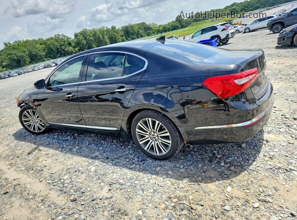 KNALN4D7XG5217501 2016 KIA CADENZA Black Հետևի ձախ