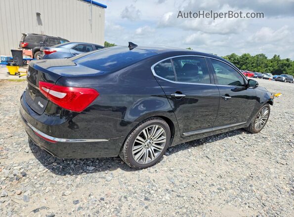 KNALN4D7XG5217501 2016 KIA CADENZA Black Հետևի աջ