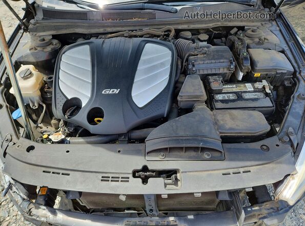KNALN4D7XG5217501 2016 KIA CADENZA Black Սալոնի հետևի տեսք