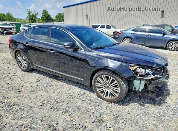 KNALN4D7XG5217501 2016 KIA CADENZA Black Առջևի աջ