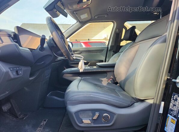 KNDAA5S27R6038882 2024 KIA EV9 Black Front interior view