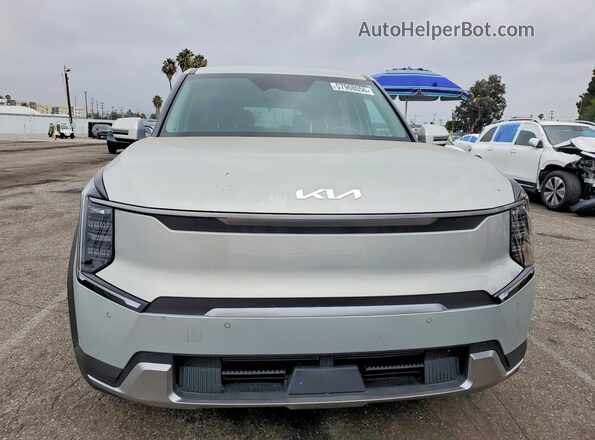 KNDAB5S18R6023375 2024 KIA EV9 Gray Widok z przodu