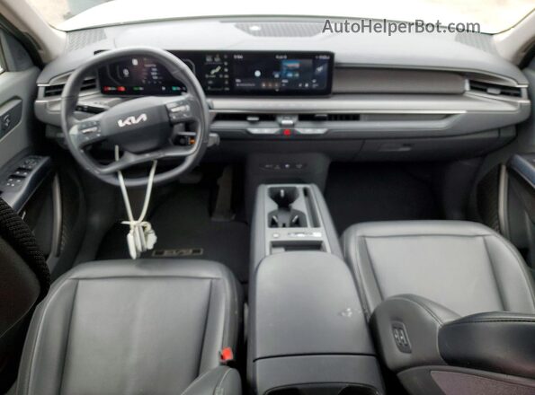 KNDAB5S18R6023375 2024 KIA EV9 Gray Widok deski rozdzielczej