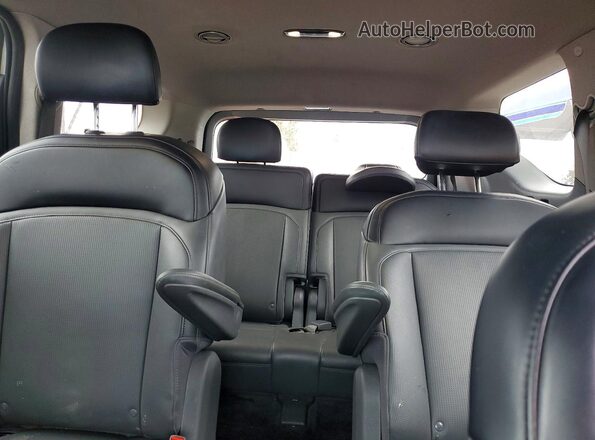 KNDAB5S18R6023375 2024 KIA EV9 Gray Widok tylnych siedzeń