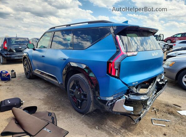 KNDAEFS50R6037755 2024 KIA EV9 Blue Հետևի ձախ