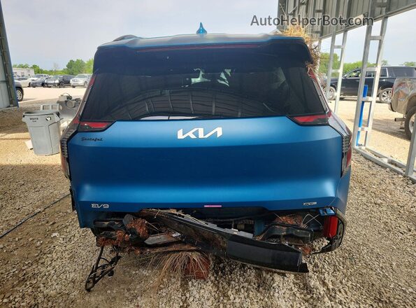 KNDAEFS52R6022089 2024 KIA EV9 Синий Вид сзади