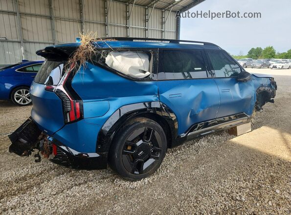 KNDAEFS52R6022089 2024 KIA EV9 Синий Задняя правая четверть
