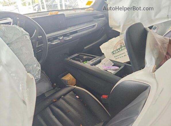 KNDAEFS52R6022089 2024 KIA EV9 Синий Вид салона спереди