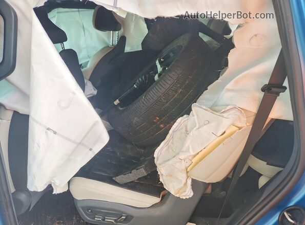KNDAEFS52R6022089 2024 KIA EV9 Синий Вид задней части салона